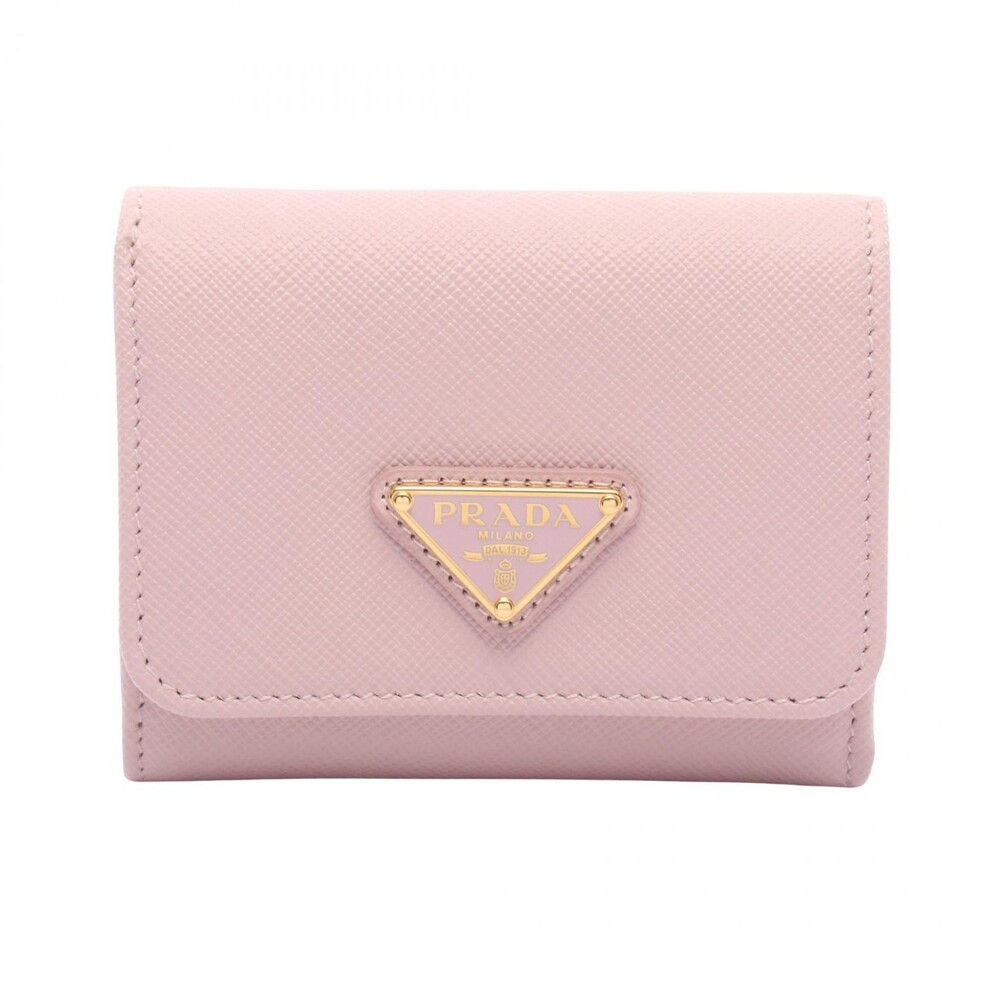 Prada Saffiano Bocche Tri-Fold Wallet #358142P54B